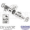 Grohe 29138EN0 Spare Tech Diagram