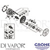 Grohe 29138GN0 Spare Tech Diagram