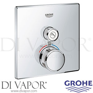 Grohe 29140000 Grohtherm SmartControl Thermostat for Concealed Installation with One Valve Spare Parts