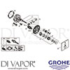 Grohe 29140000 Spare Tech Diagram