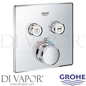 Grohe 29141000 Grohtherm SmartControl Thermostat For Concealed Installation with 2 Valves Spare Parts