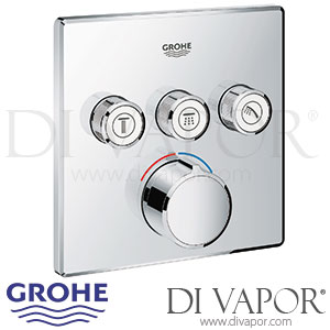 Grohe 29149000 SmartControl Concealed Mixer with 3 Valves Spare Parts