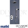 Matki Invincible Concealed Single Outlet Shower Mixer Shower Rose Handset Kit Spare Parts
