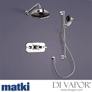 Matki 2927 Invincible Concealed Dual Outlet Thermostatic Shower Mixer, Shower Rose + Handset Kit Spare Parts