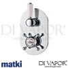 Matki Swadling 2950 Invincible Oval Concealed Shower Valve Spare Parts