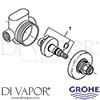 Grohe 29712000 Spare Tech Diagram