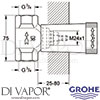 Grohe 29802000 Spare Diagram