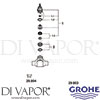 Grohe 29803000 Spare Tech Diagram