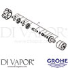 Grohe 29902000 Spare Tech diagram