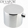 2A7M25T Water Flow Control Handle for Mode Ellis Square Concealed Thermostatic Mixer Shower