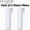 Bower K-5 Boiling Water Carbon Filter and Housing 2 Pack Compatible Replacement