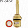 The Bath Co. Winchester Clockwise Open Flow Cartridge - 2ZVF (Counterpart Thermostatic Cartridge: GUOSP01)