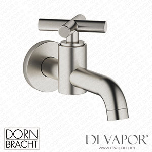 Dornbracht Tara Wall-Mounted Valve Cold Water - Brushed Platinum 30 010 892-06 Spare Parts