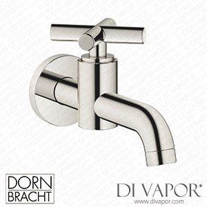 Dornbracht Tara Wall-Mounted Valve Cold Water - Platinum 30 010 892-08 Spare Parts