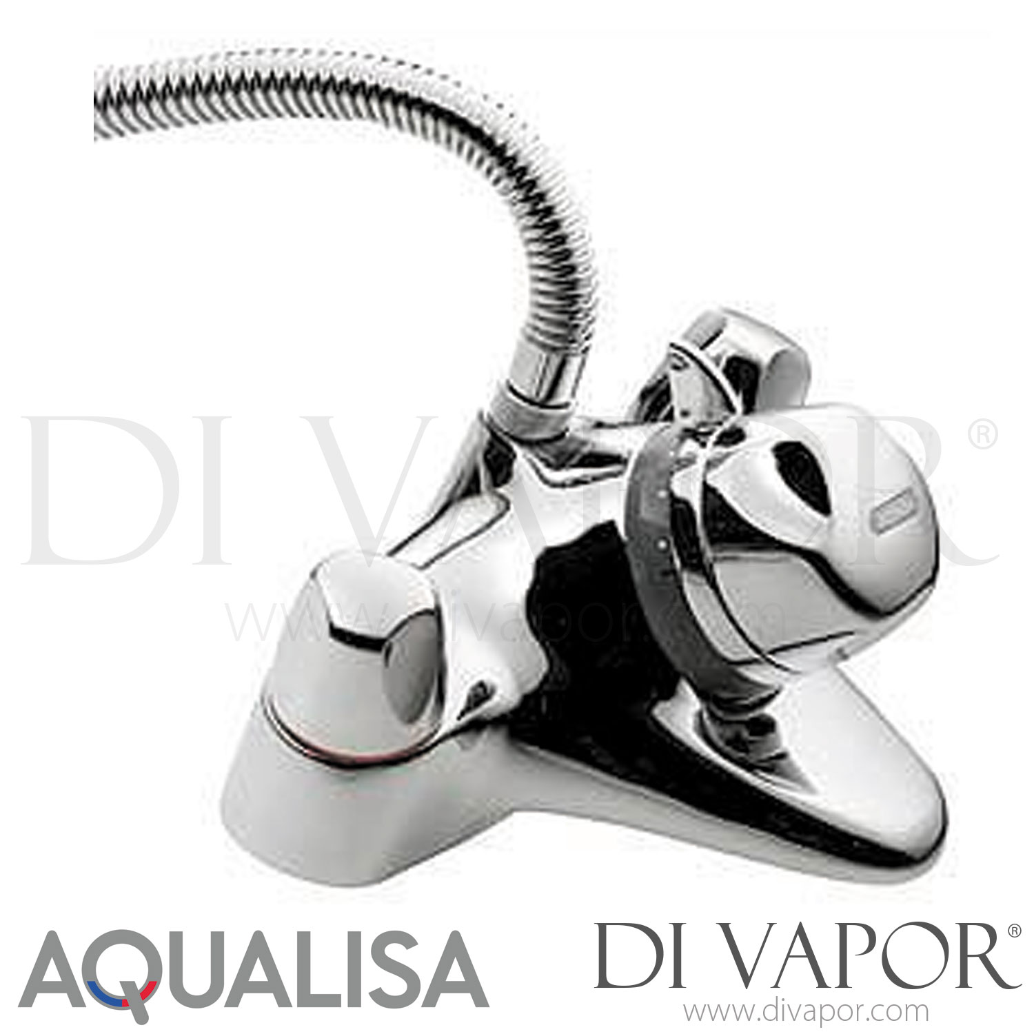 Aqualisa 300.01 Aquamixa Low Pressure Thermostatic Bath/Shower Mixer