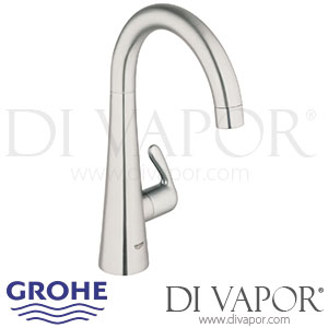Grohe 30026SD0 Zedra Pillar Tap Spare Parts
