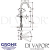 Grohe Red Duo Single-Lever Sink Mixer Dimensions