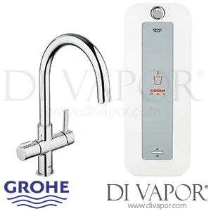 Grohe 30079000 Red Duo Tap and Combi-Boiler (8 Liter) Spare Parts