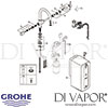 Grohe Red Duo Tap and Combi-Boiler Spares