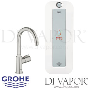 Grohe 30080DC0 Red Mono Pillar Tap and Combi-Boiler (8 Liters) Spare Parts