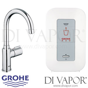 Grohe 30085000 Red Mono Pillar Tap and Single-Boiler (4 Liters) Spare Parts