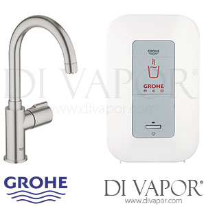 Grohe 30085DC0 Red Mono Pillar Tap and Single-Boiler (4 Liters) Spare Parts