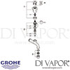 Grohe Costa L Kitchen Bibtap Spares
