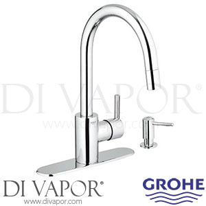 Grohe 30126000 Feel Single-Lever Kitchen Sink Mixer Tap Spare Parts