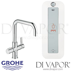 Grohe 30156000 Red Duo Tap and Combi-Boiler (8 Liter) Spare Parts