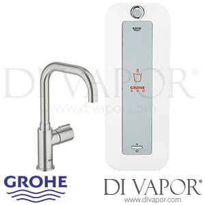 Grohe 30157DC0 Red Mono Pillar Tap and Combi-Boiler (8 Liters) Spare Parts