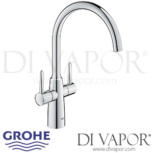 Grohe 30189000 Ambi Two Handle Sink Mixer (1/2 Inch) Spare Parts