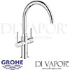 Grohe Ambi Cosmopolitan Two Handle Sink Mixer Kitchen Tap Spare Parts