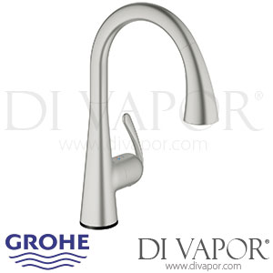 Grohe 30219DC1 Zedra Touch Electronic Single-Lever Sink Mixer (1/2 Inch) Spare Parts