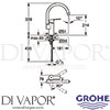 Grohe 30220002 Mixer Spare Diagram