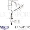 Grohe Essence Kitchen Sink Mixer Tap Spares