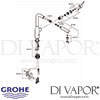 Grohe Essence Single-Lever Sink Mixer Tap Spares