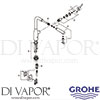 Grohe 30271BE0 Mixer Spare Tech Diagram