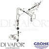 Grohe 30271GN0 Mixer Spare Tech Diagram