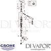 Grohe 30273DC1 Concetto Single-Lever Sink Mixer Spares