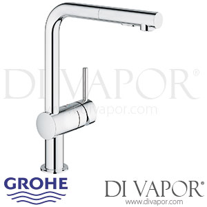 Grohe 30274000 Minta Single-Lever Sink Mixer (1/2 Inch) Spare Parts