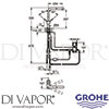 Grohe 30275000 Mixer Spare Diagram
