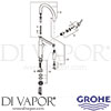 Grohe 30295000 Mixer Spare Tech Diagram