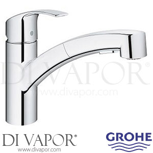 Grohe 30306000 Eurosmart Chrome Single-Lever Sink Mixer (1/2 Inch) Spare Parts