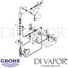 Grohe Essence Foot Control Electronic Single-Lever Sink Mixer Tap Spares