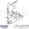 Grohe Essence Foot Control Electronic Single-Lever Sink Mixer Tap Spares