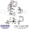 Grohe Red Duo Kitchen Tap and M Size Boiler Dimensions