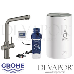 Grohe 30341AL1 Red Duo Kitchen Tap and M Size Boiler Spare Parts