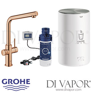 Grohe 30341DA1 Red Duo Tap and M Size Boiler Spare Parts