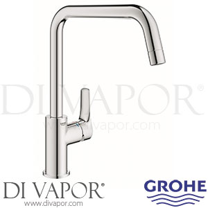 Grohe 30568000 Via Chrome Single-Lever Sink Mixer (1/2 Inch) Spare Parts