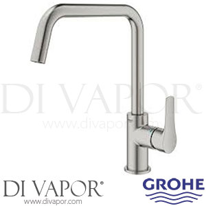 Grohe 30568DC0 Via Supersteel Single-Lever Sink Mixer (1/2 Inch) Spare Parts